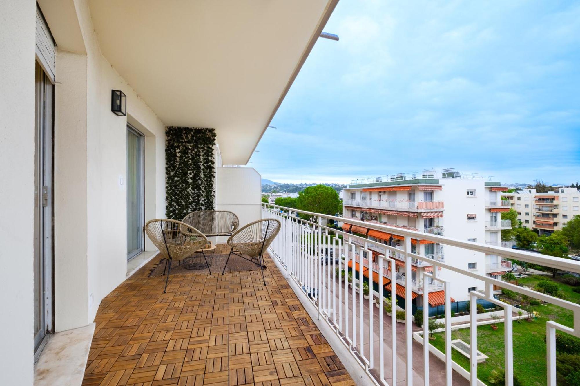 Apartamento Le Millesime ~ Vue ~ Balcon ~ Parking Cagnes-sur-Mer Exterior foto
