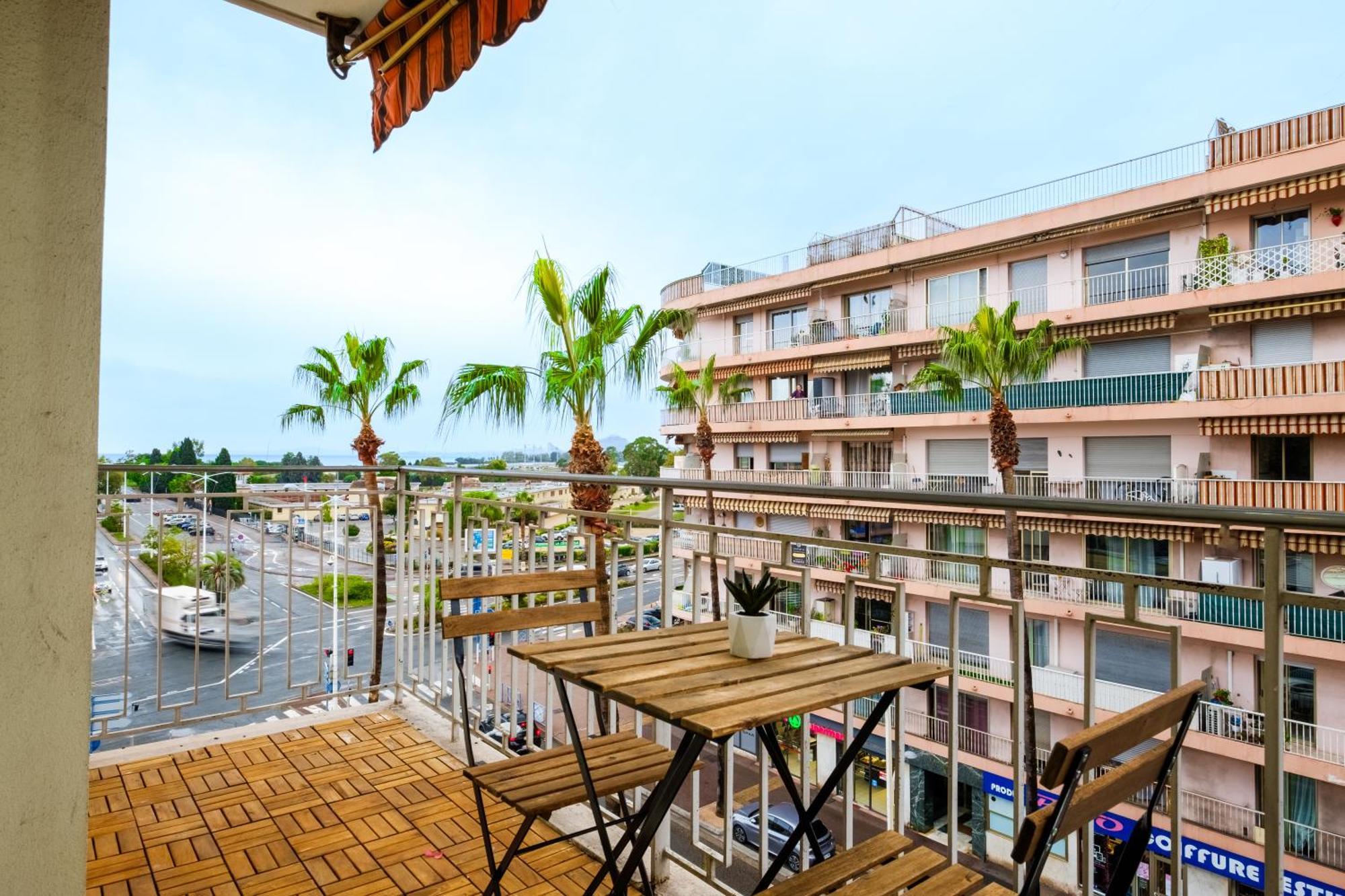 Apartamento Le Millesime ~ Vue ~ Balcon ~ Parking Cagnes-sur-Mer Exterior foto